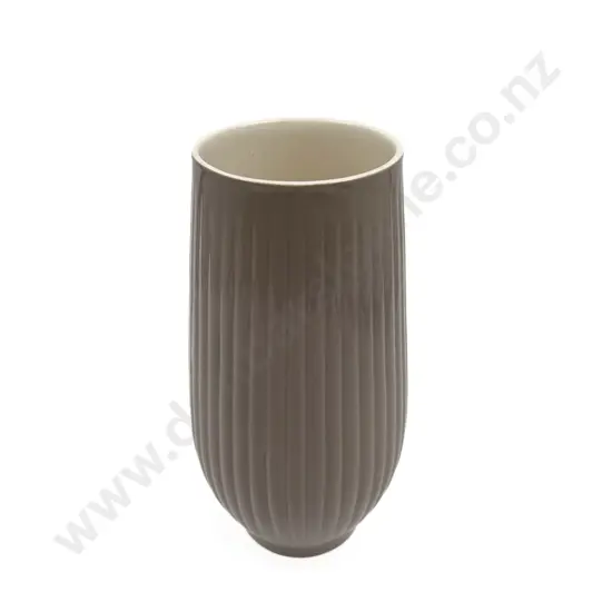 Clarice Cliff Ribbed Vase