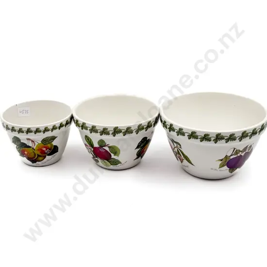 Graduated Set Of Port Meirion Mixing Bowls