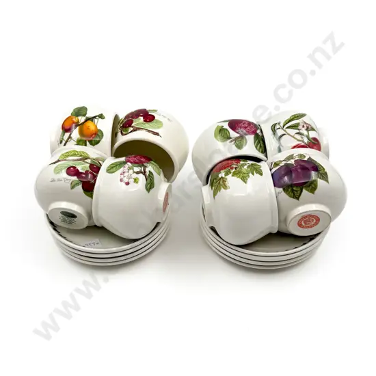 Eight Port Meirion Cups and Saucers