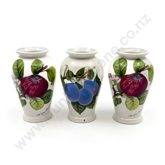 Three Port Meirion Vases