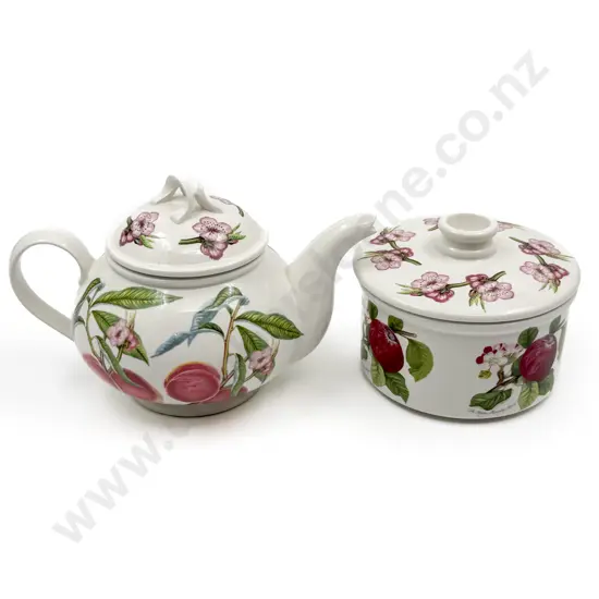 Port Meirion Tea Pot and Lidded Dish