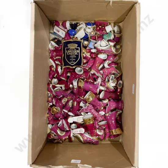 Box Qty of Assorted Limoges