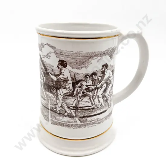 Franklin Porcelain "The Ashes Centenary" Tankard 1882-1982