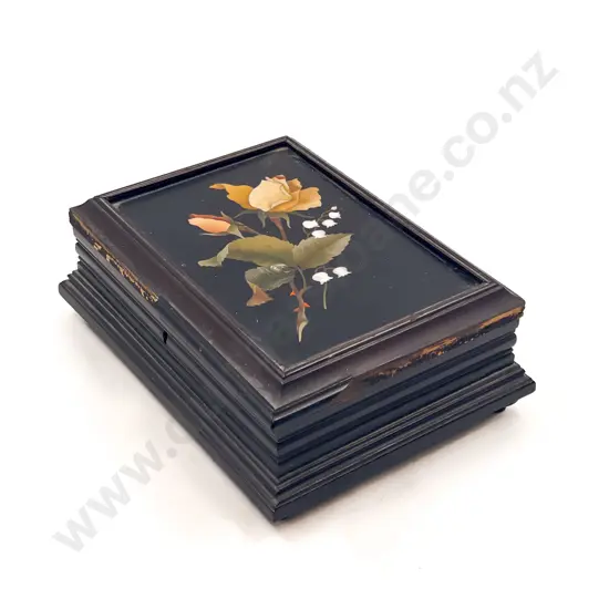 Royal Tour Pietra Dura Panel Box (a/f)