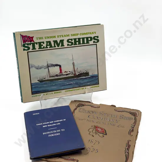 Three Assorted Steam Ship Company References