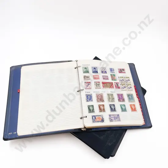 Three Assorted World Stamp Albums