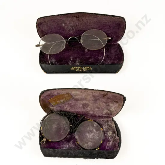 Two Pair Victorian Spectacles faults