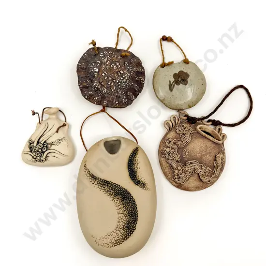 Qty of Assorted Wall Hanging Pottery