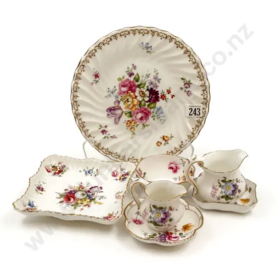 Qty of Assorted Fancy China Including RCD and Hammersley