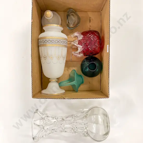 Collection of Assorted Art Glass Etc