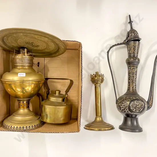 Box qty of Assorted Metal Ware