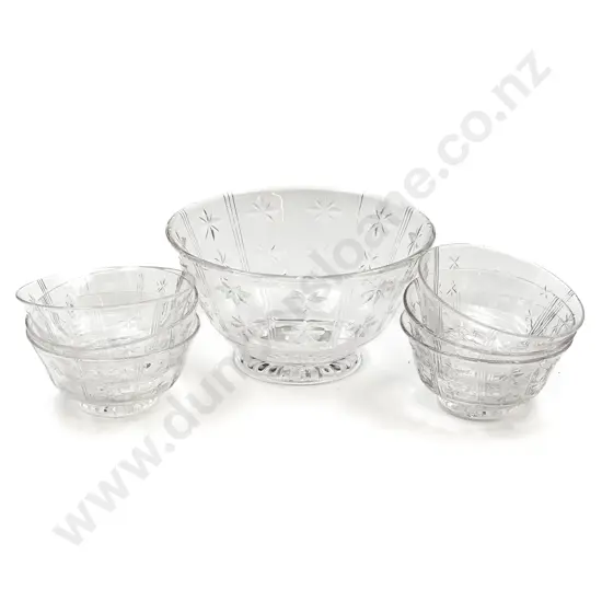 Stuart Crystal Dessert Set