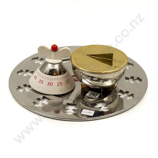 Girotondo' Tray by King Kong for Alessi Together With Alessi Michael Graves Egg Timer and Other