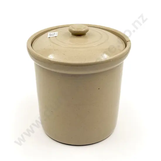 Timaru Pottery Lidded Crock