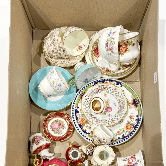 Fancy china including Limoges