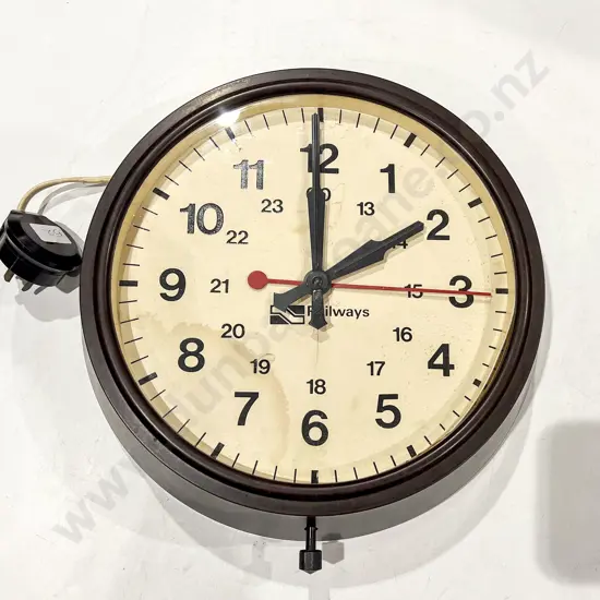 NZ Railways Station Clock
