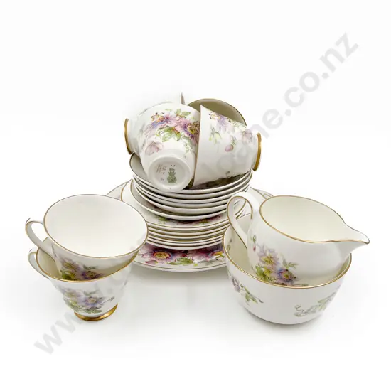 RD "Passion Flower" Part Tea Set