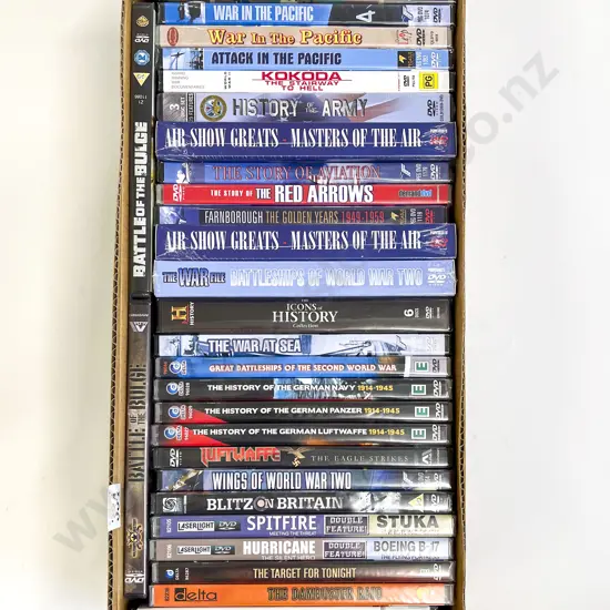 Qty of Assorted DVD's