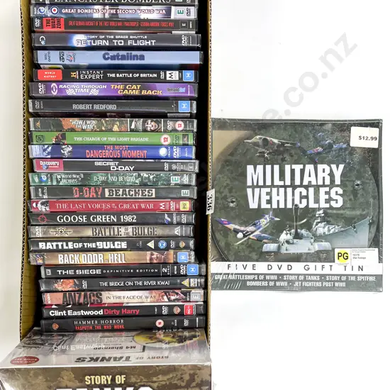Qty of Assorted DVD's
