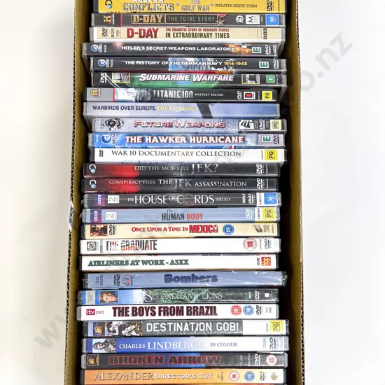 Qty of Assorted DVD's