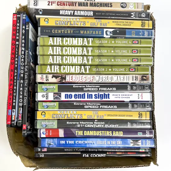 Qty of Assorted DVD's