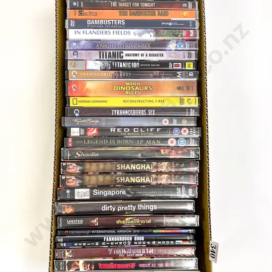 Qty of Assorted DVD's