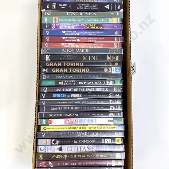 Qty of Assorted DVD's