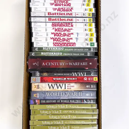 Qty of Assorted DVD's