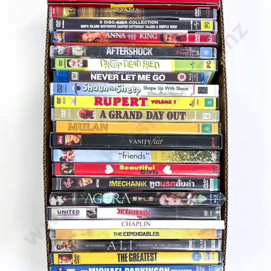 Qty of Assorted DVD's
