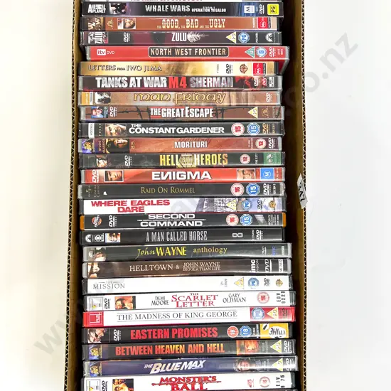 Qty of Assorted DVD's
