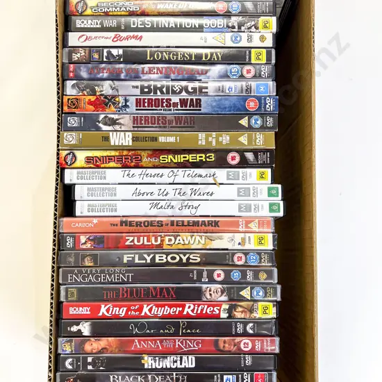 Qty of Assorted DVD's
