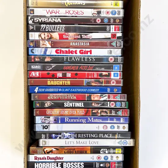 Qty of Assorted DVD's