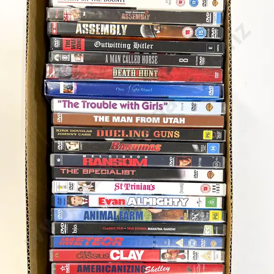 Qty of Assorted DVD's