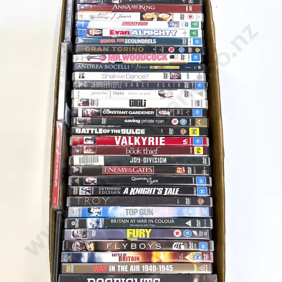 Qty of Assorted DVD's