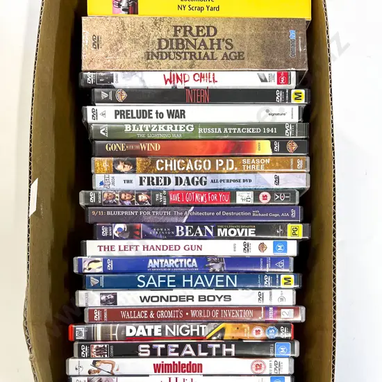 Qty of Assorted DVD's