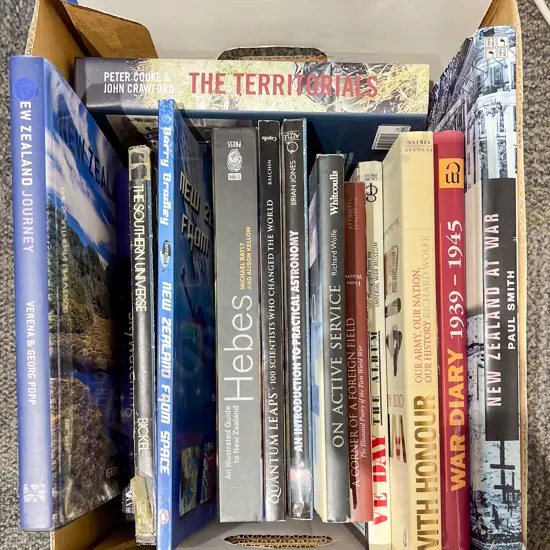 Box of Assorted Books