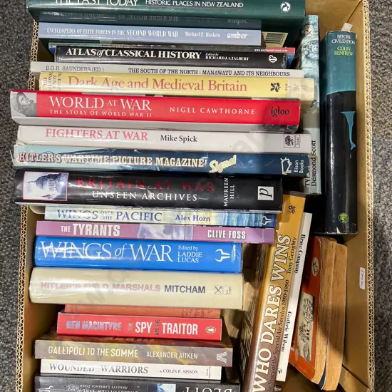 Box Qty of Assorted Books