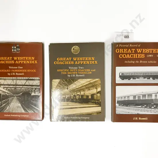 Railway: Three Volumes Great Western Railway Coaches 1903-1948