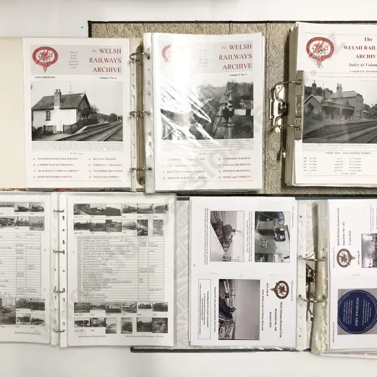 Railway: Welsh Railways WRRC Magazines