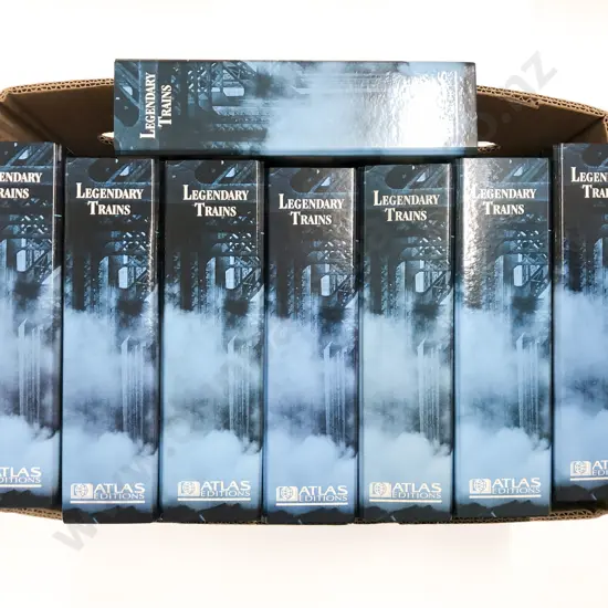 Railway: Eight Folders Legendary Trains Atlas Edition