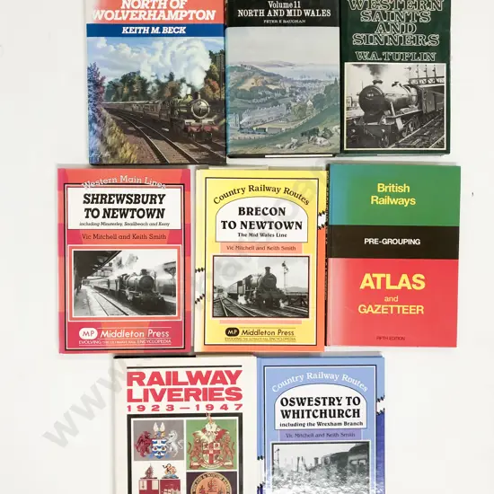 Railways: Eight Volumes British Steam