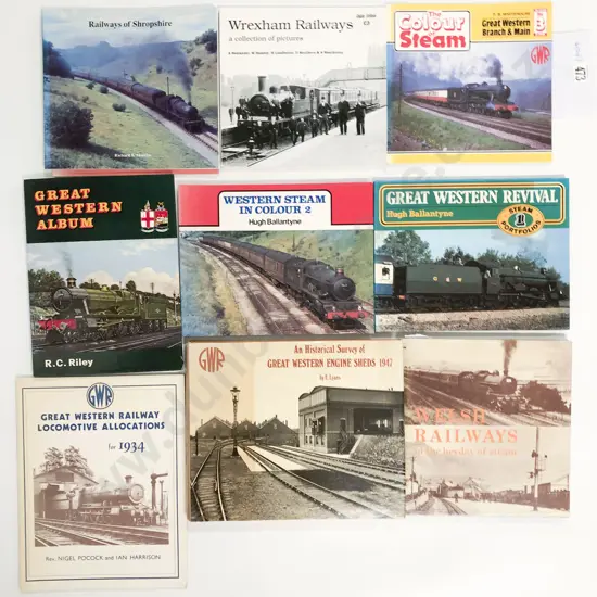 Railways: Ten Books and Booklets British Steam