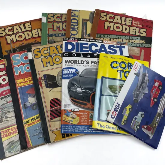 Scale Model Booklets & Two Corgi Catalogues