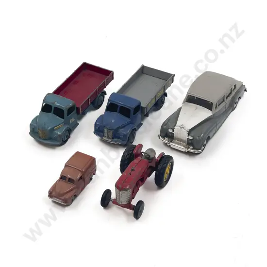 Five Vintage Dinky Models (playworn)