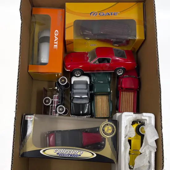 Various Boxed & Unboxed Vehicles