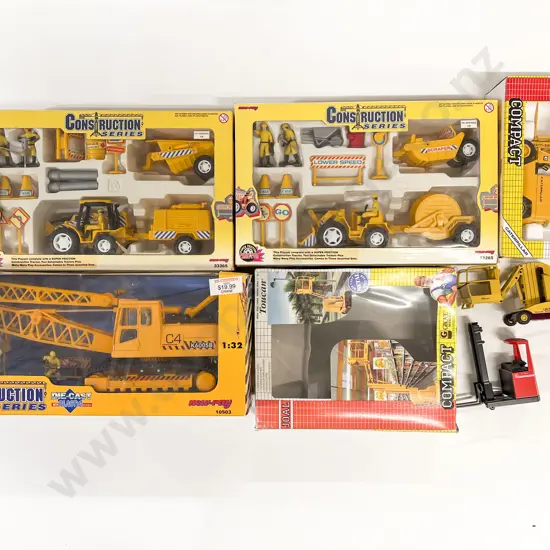 Boxed Various Construction Models