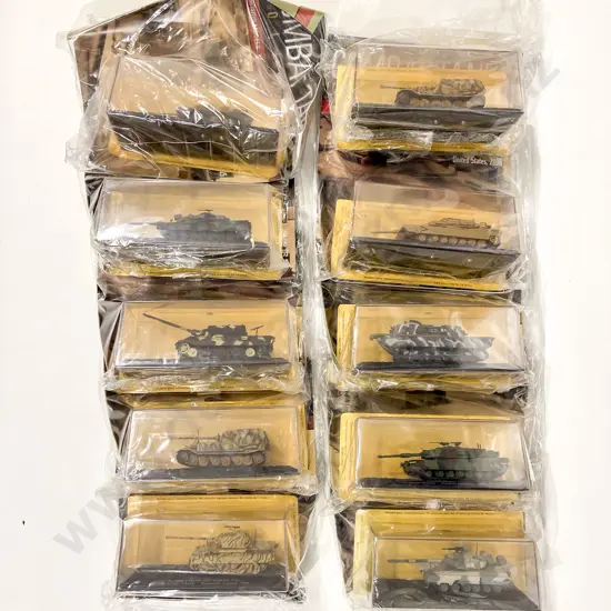 Packeted Magazine Issue Combat Tank Models (10)