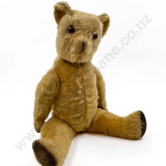 Vintage Made in England Straw Filled Teddy Bear 53cm