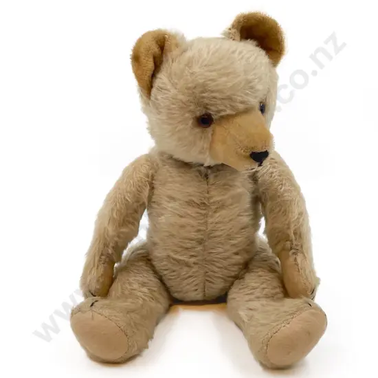 Vintage Unmarked Steiff Straw Filled Teddy Bear 44cm