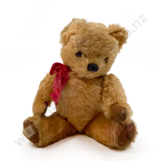 Vintage Chad Valley Teddy Bear faded label to paw 40cm